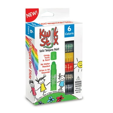 2 Pack Lot The Pencil Grip Kwik Stix Tempera Paint Classic Colors Homeschool Art 